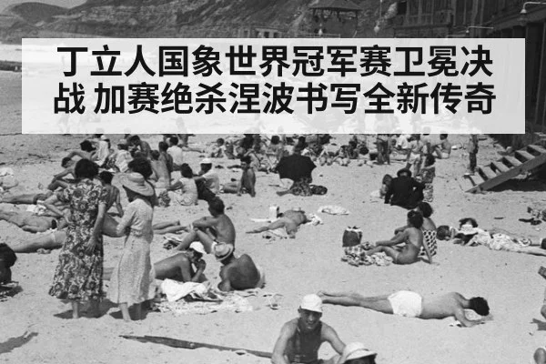 丁立人国象世界冠军赛卫冕决战 加赛绝杀涅波书写全新传奇